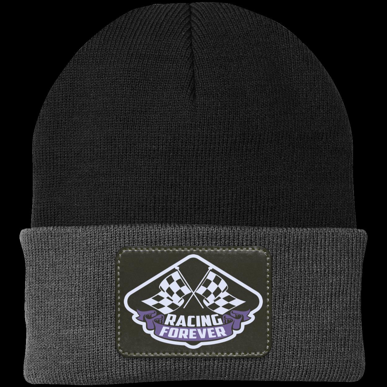 Racing Forever Patched Knit Cap V5