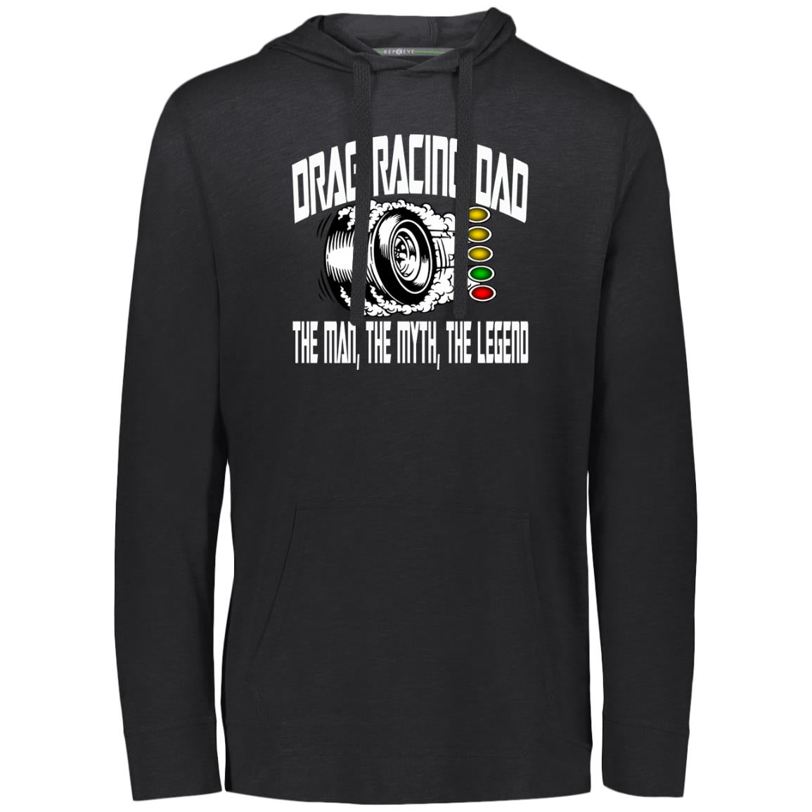 Drag Racing Dad Eco Triblend T-Shirt Hoodie