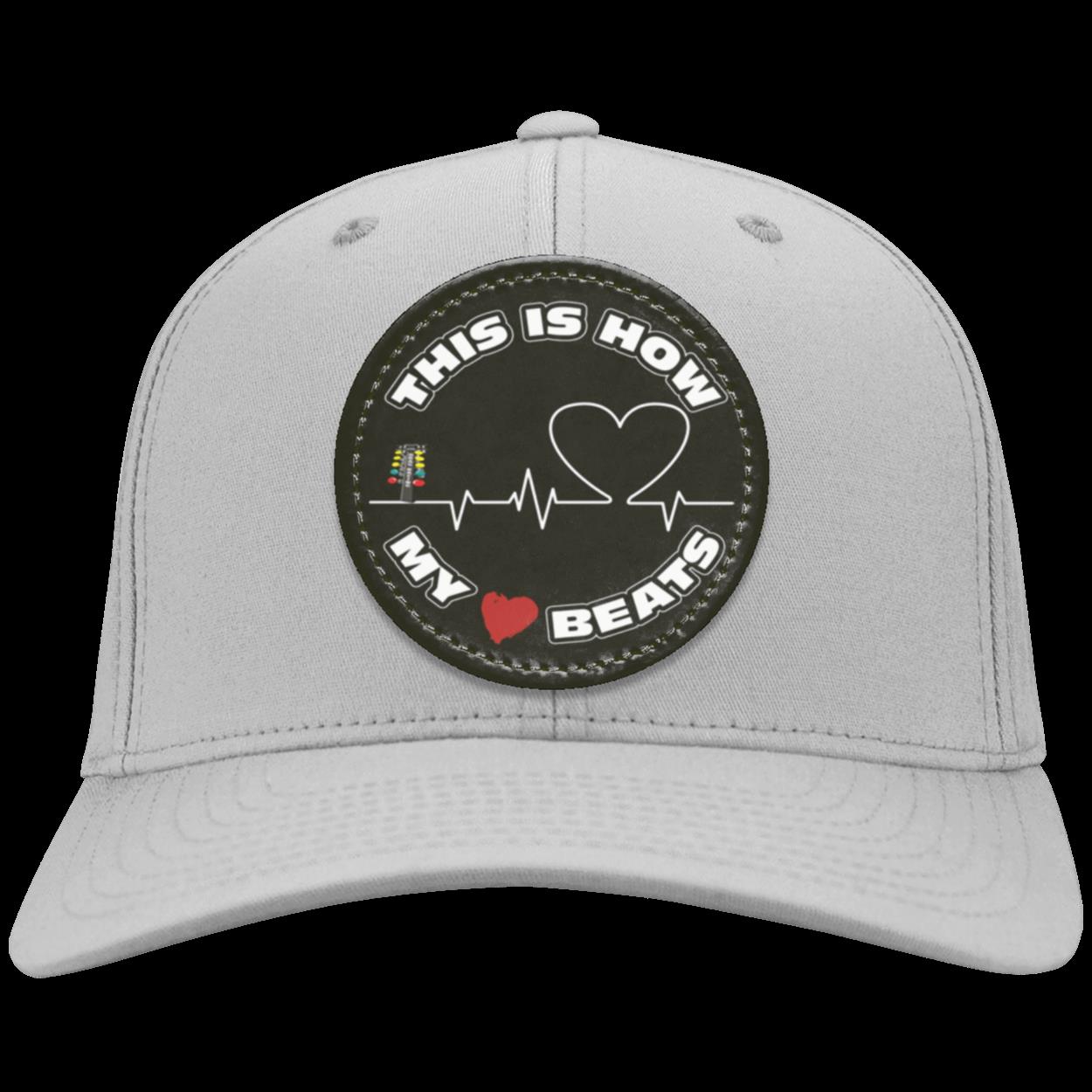 This Is How My Heart Beats Drag Racing Patched Twill Cap