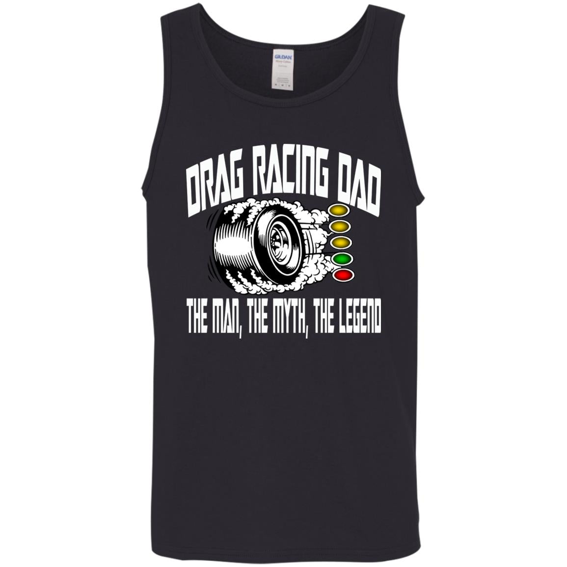 Drag Racing Dad Cotton Tank Top 5.3 oz.