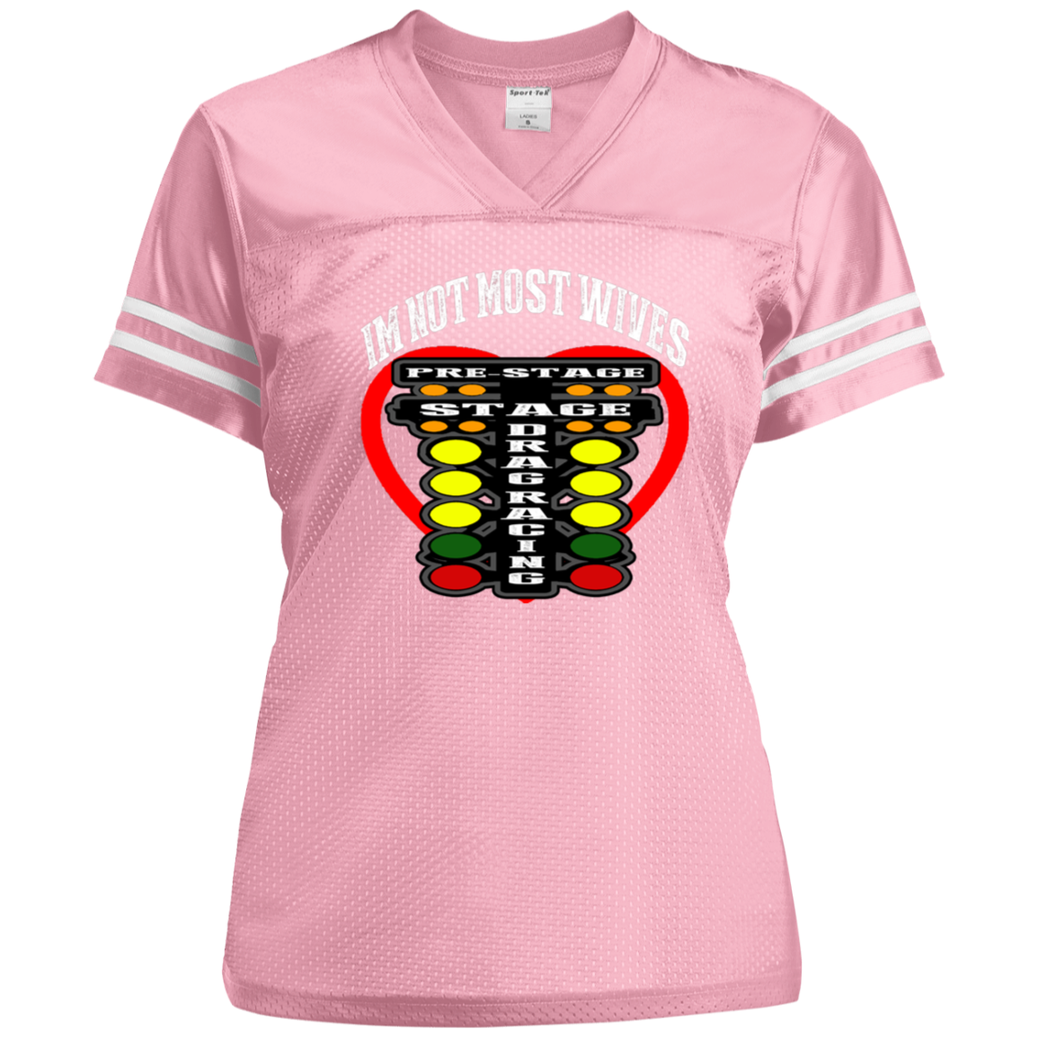 I'm Not Most Wives Drag Racing Ladies' Replica Jersey