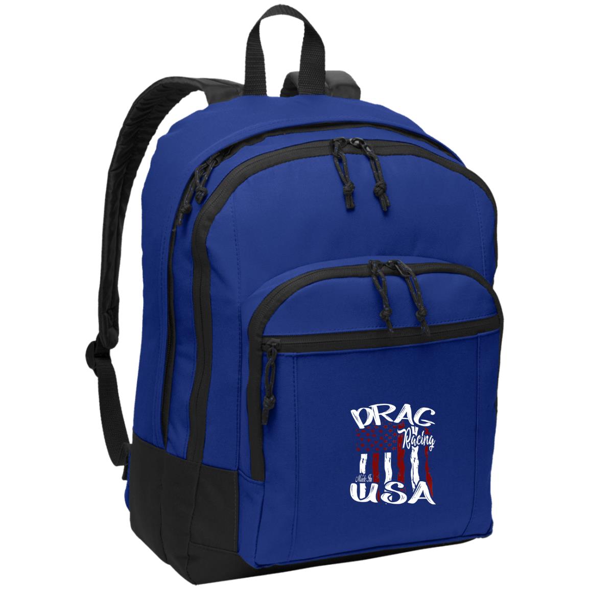 Drag Racing Made In USA Basic Backpack