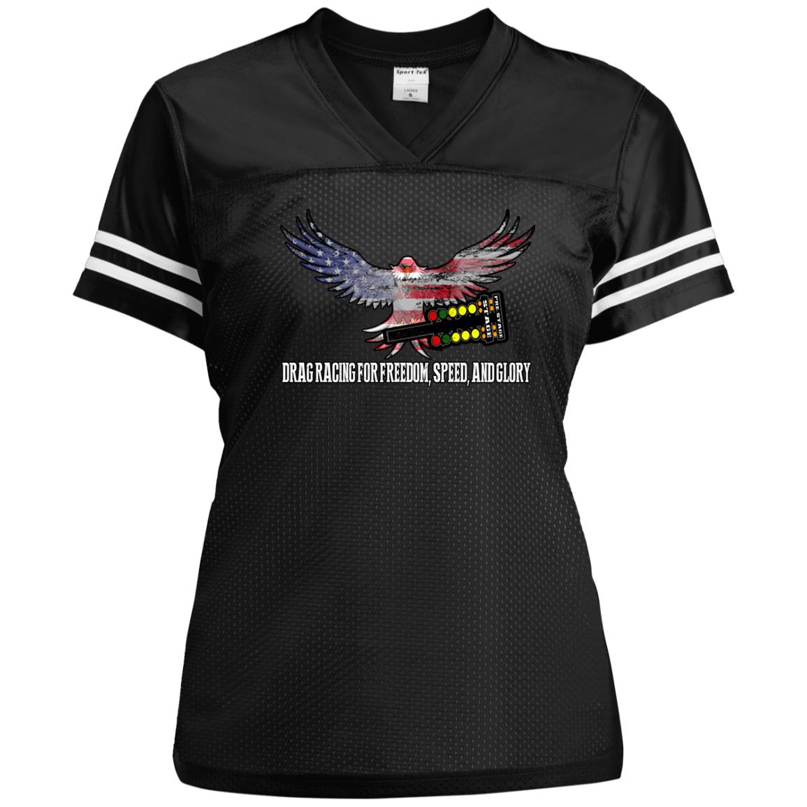 Drag Racing for Freedom, Speed, and Glory Ladies' Replica Jersey