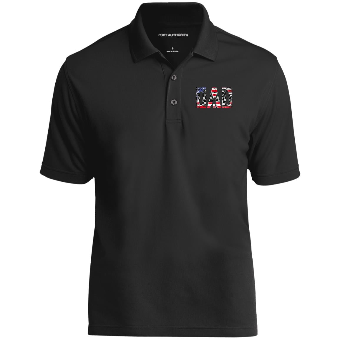 USA Racing Dad Dry Zone UV Micro-Mesh Polo