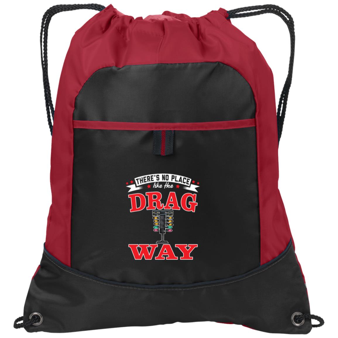 There's No Place Like The Dragway Pocket Cinch Pack
