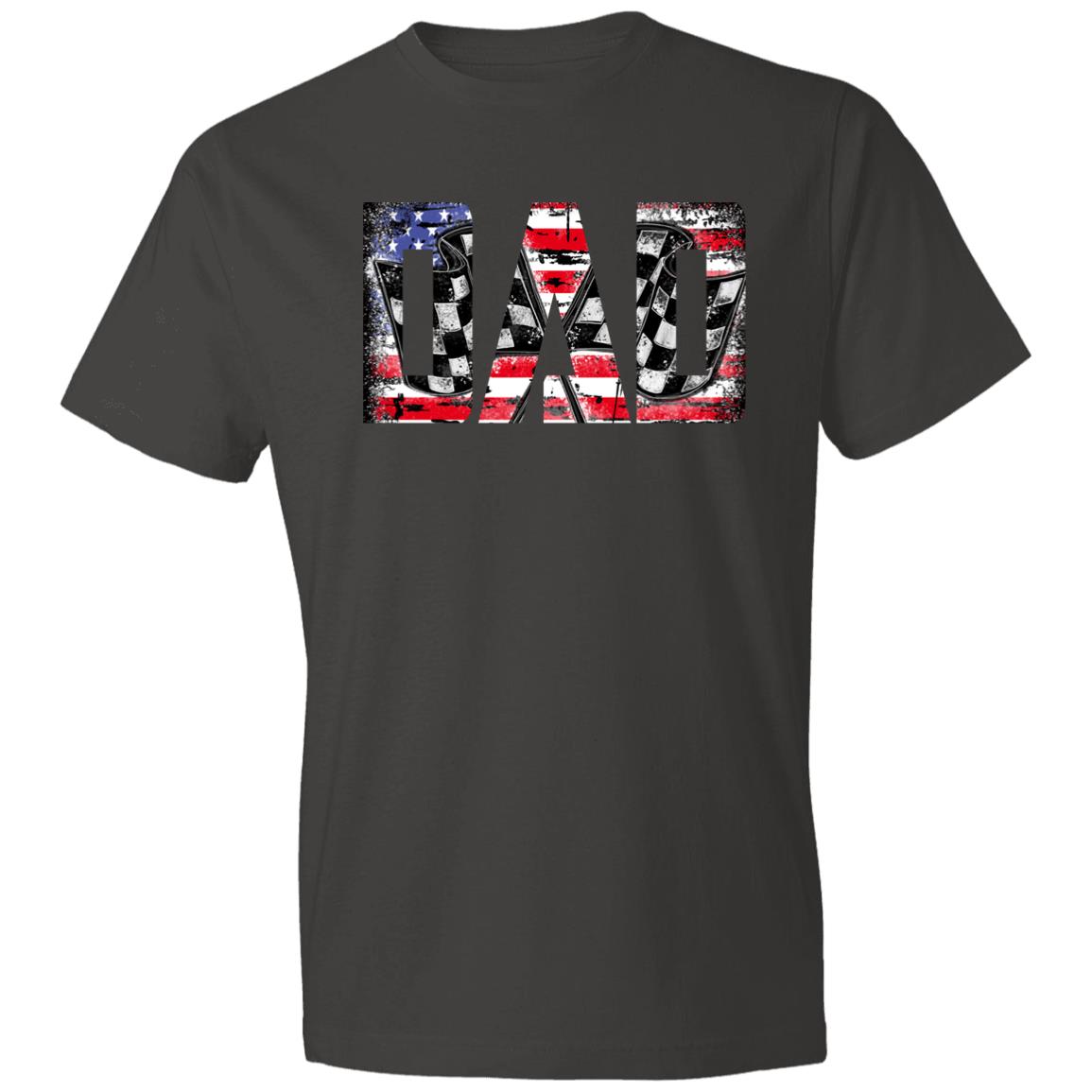 USA Racing Dad Lightweight T-Shirt 4.5 oz