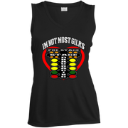 I'm Not Most Girls Drag Racing Ladies' Sleeveless V-Neck Performance Tee