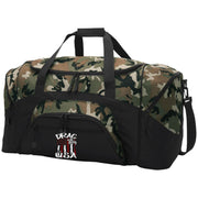 Drag Racing Made In USA Colorblock Sport Duffel