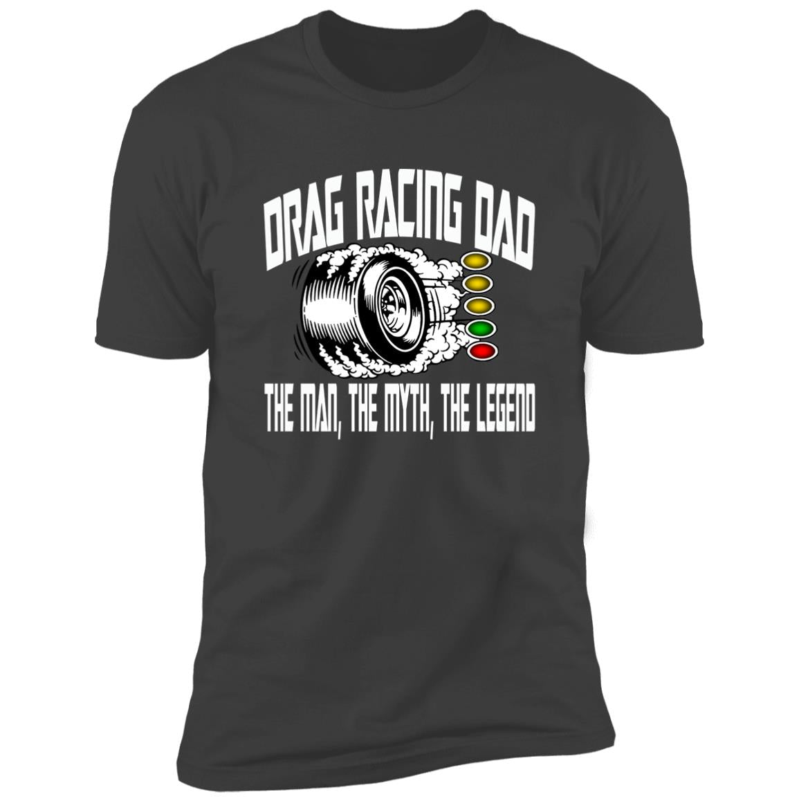 Drag Racing Dad Premium Short Sleeve Tee (Closeout)