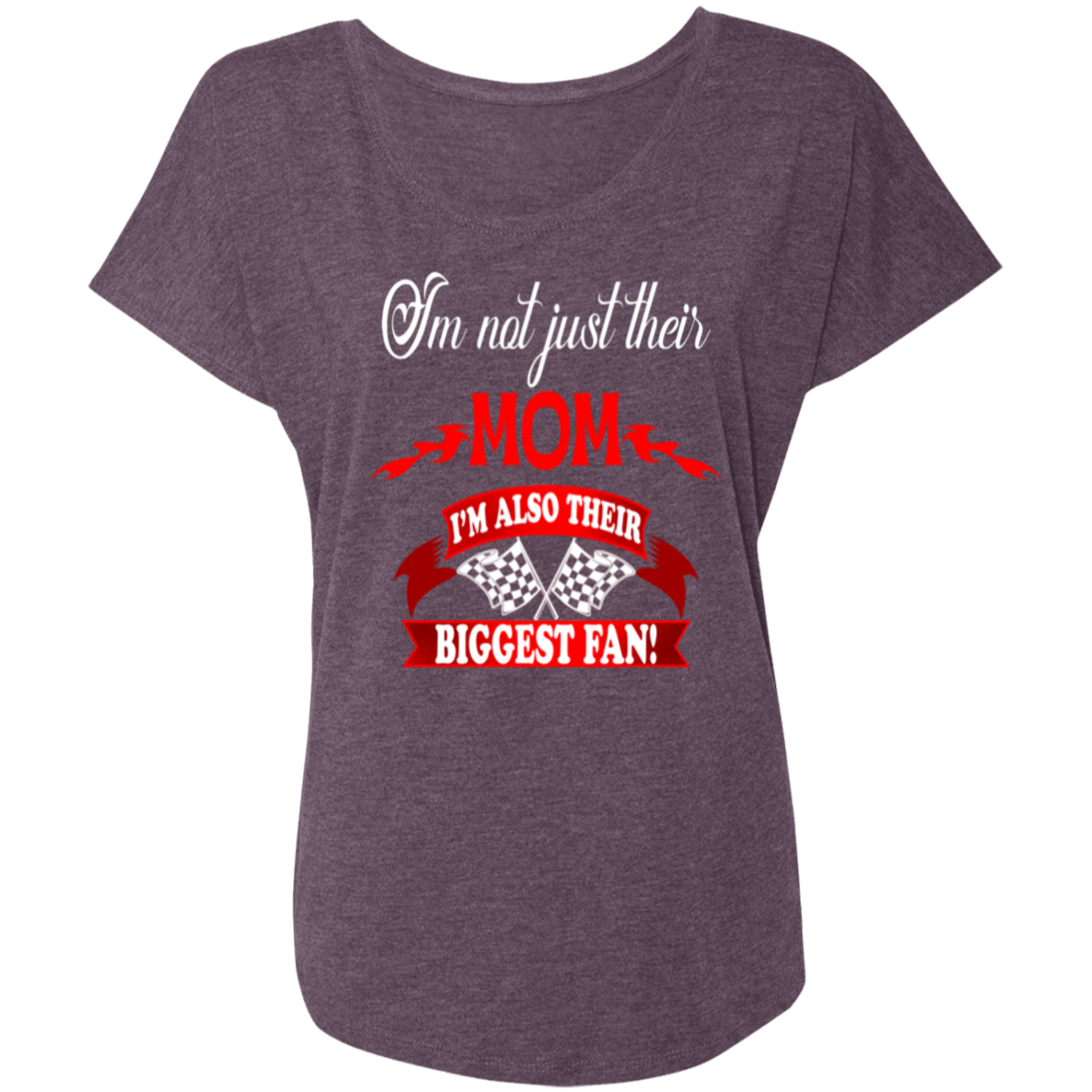 I'm Not Just their Mom I'm Also their Biggest fans Cropped Tees