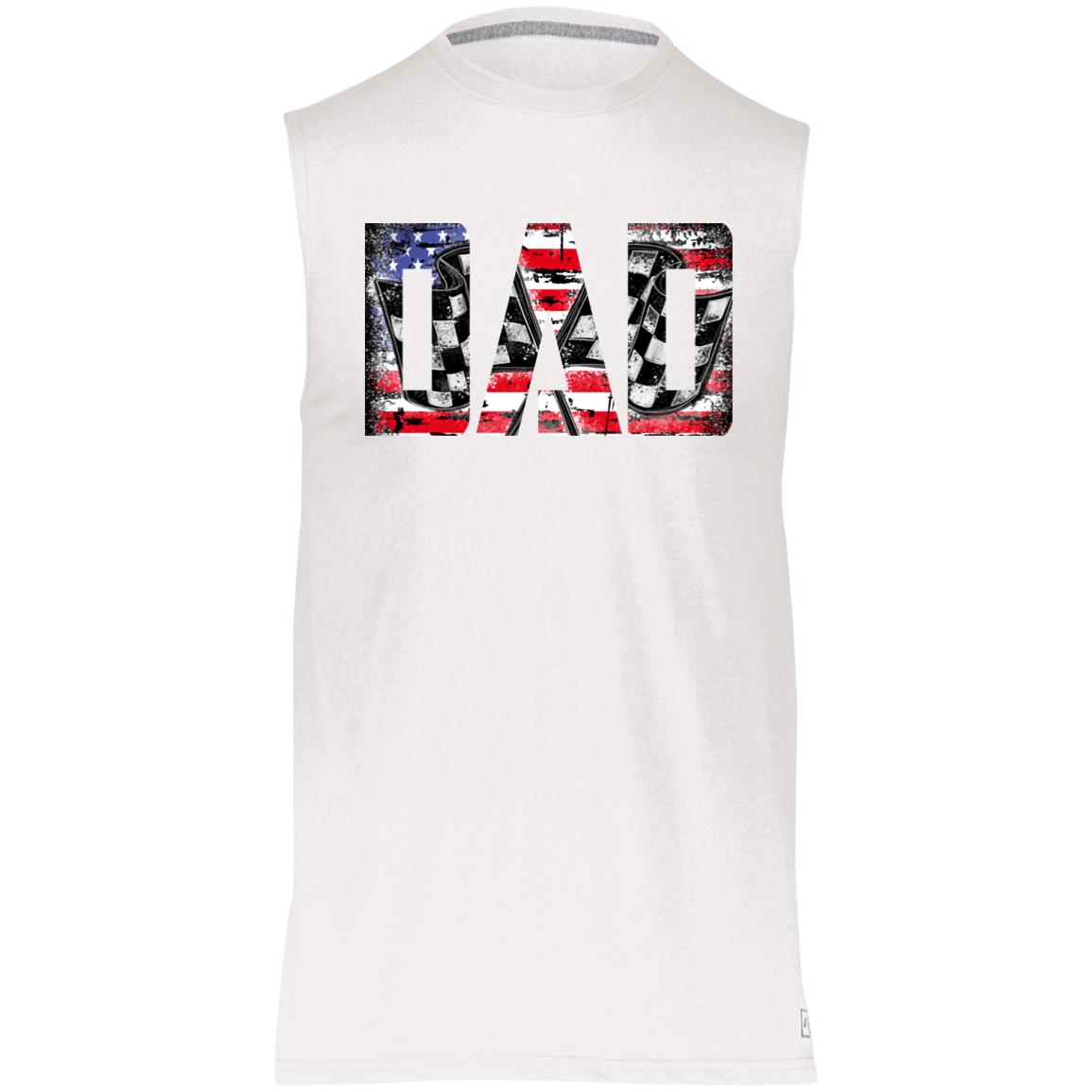 USA Racing Dad Essential Dri-Power Sleeveless Muscle Tee