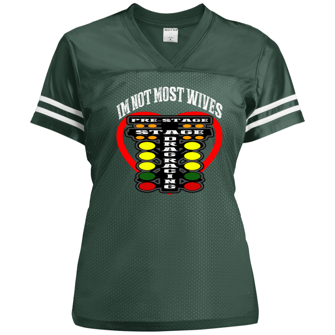 I'm Not Most Wives Drag Racing Ladies' Replica Jersey