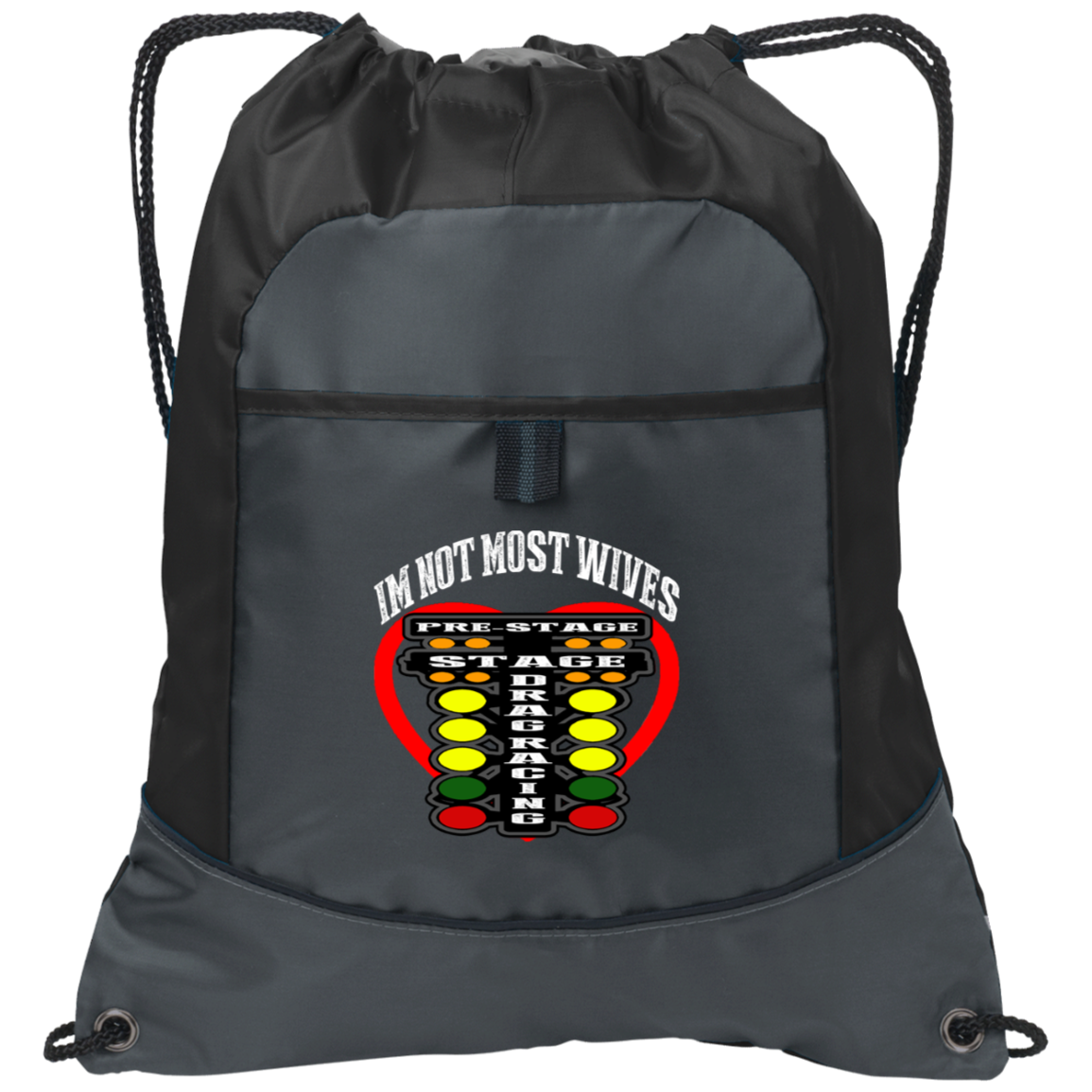 I'm Not Most Wives Drag Racing Pocket Cinch Pack