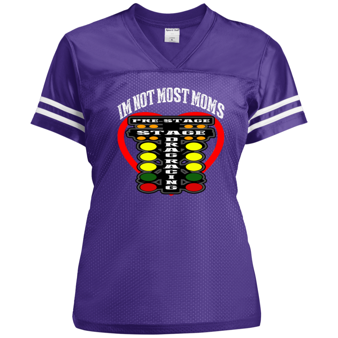 I'm Not Most Moms Drag Racing Ladies' Replica Jersey