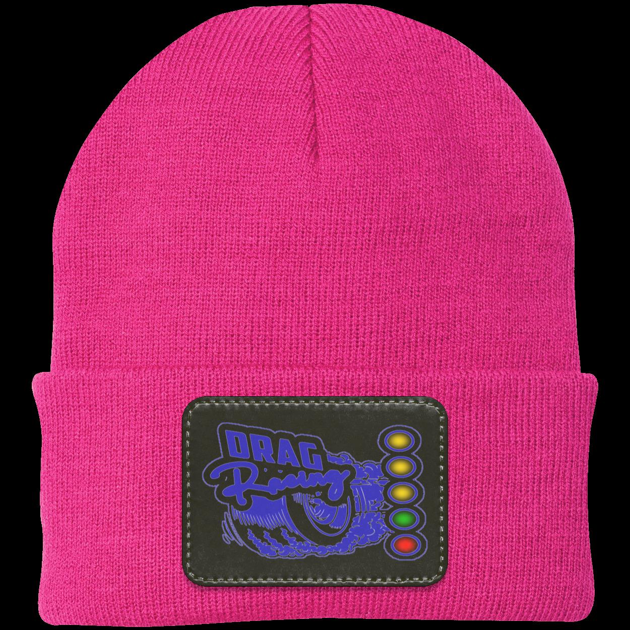 Drag Racing Patched Knit Cap V7
