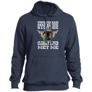 Whoever Said Drag Racing Is A Guy Thing Tall Pullover Hoodie