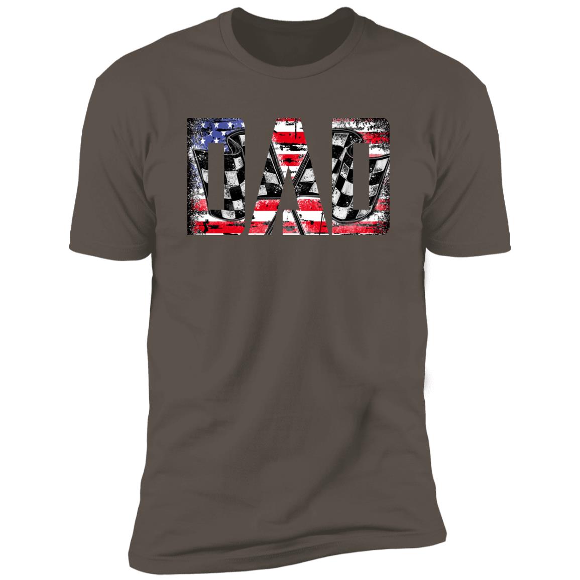 USA Racing Dad Premium Short Sleeve T-Shirt