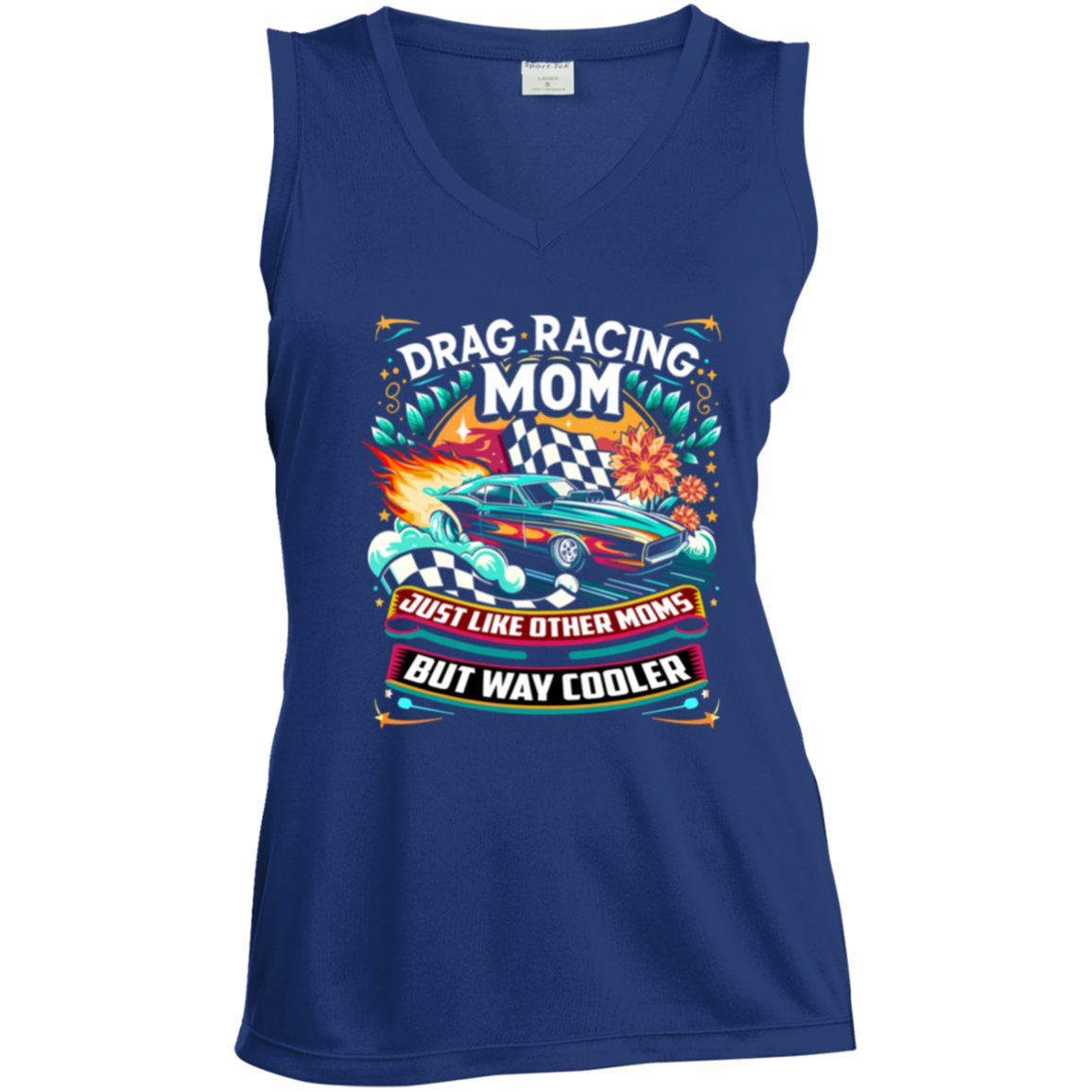 Drag Racing Mom Just Like Other Moms Tank Tops