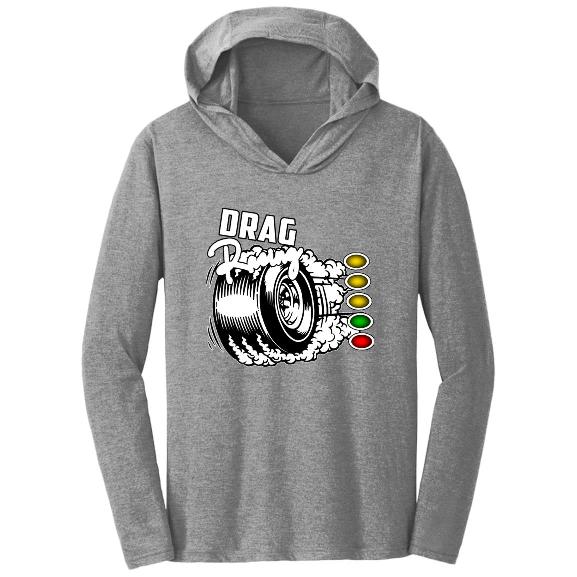 Drag Racing Triblend T-Shirt Hoodie