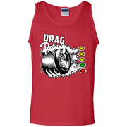 Drag Racing 100% Cotton Tank Top