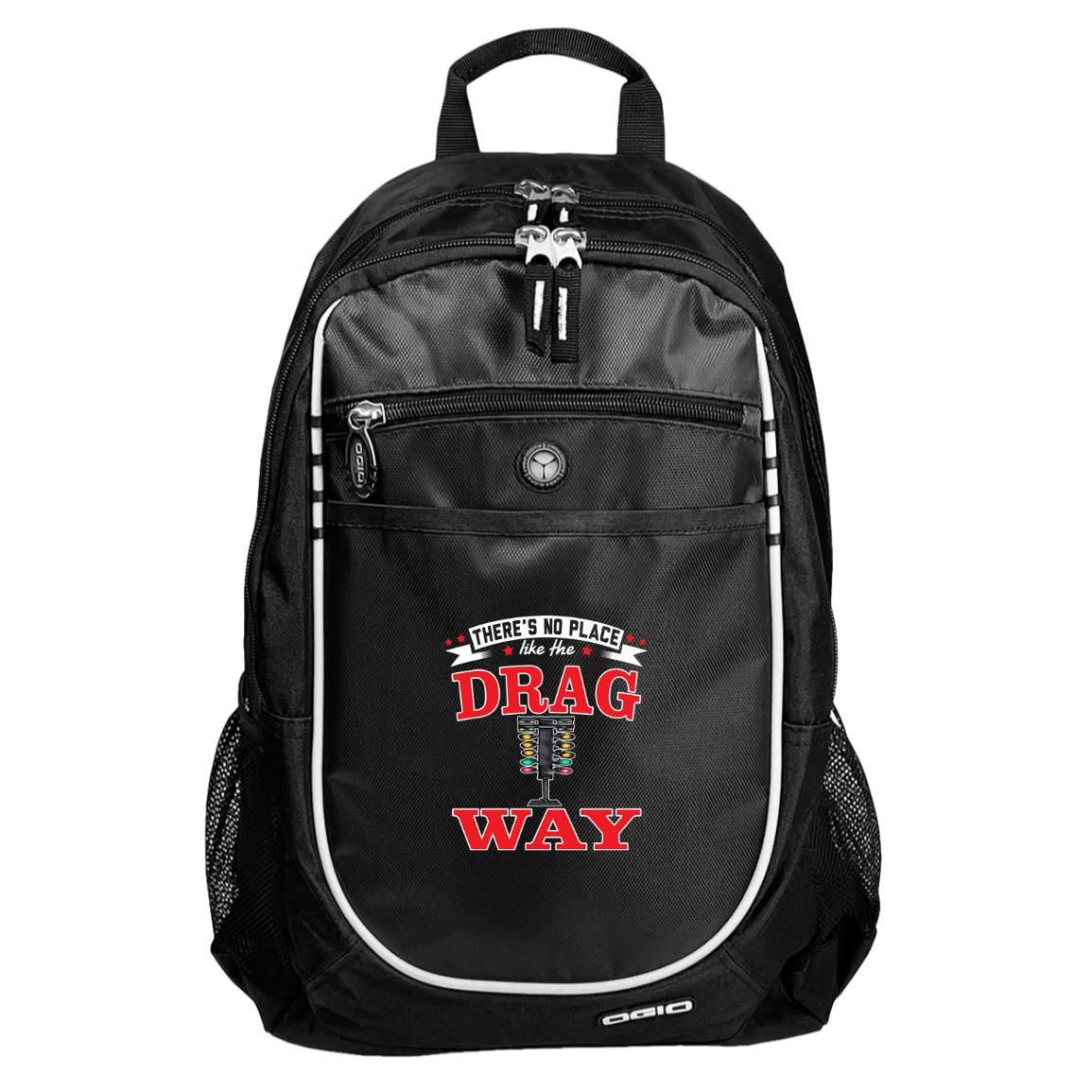 There's No Place Like The Dragway Rugged Bookbag