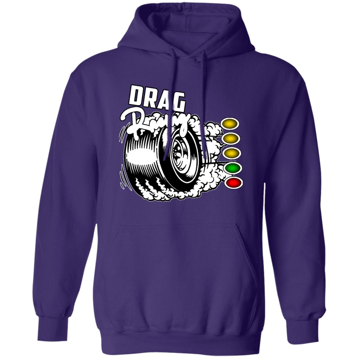 Drag Racing Pullover Hoodie