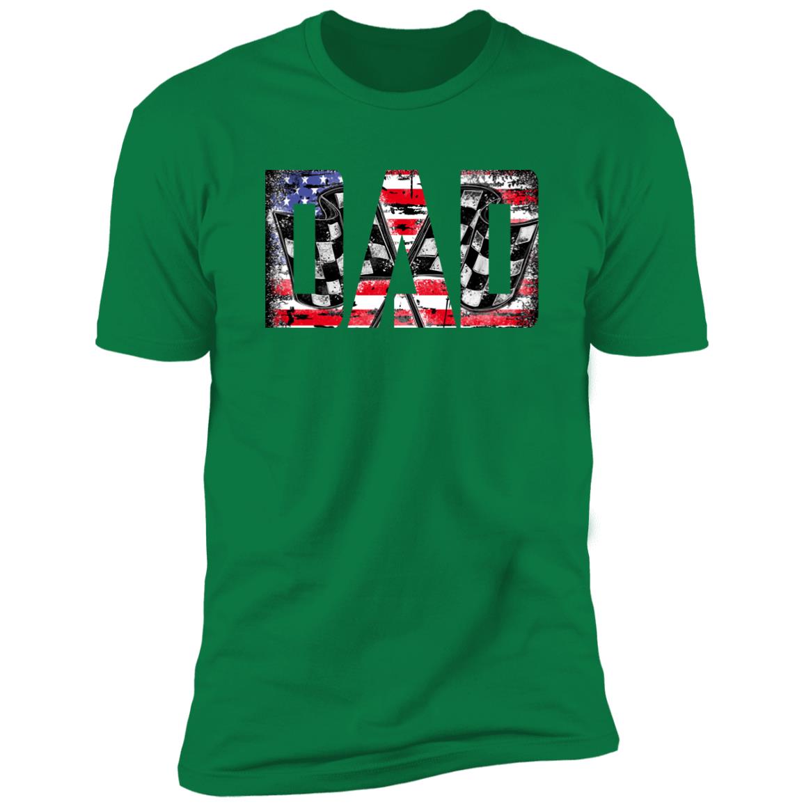 USA Racing Dad Premium Short Sleeve Tee (Closeout)