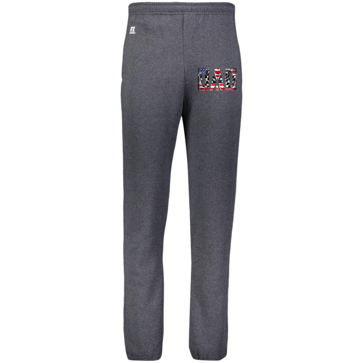 USA Racing Dad Dri-Power Closed Bottom Pocket Sweatpants