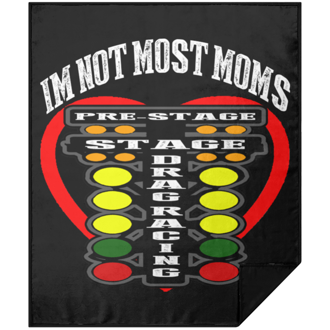 I'm Not Most Moms Drag Racing Premium Picnic Blanket 50x60