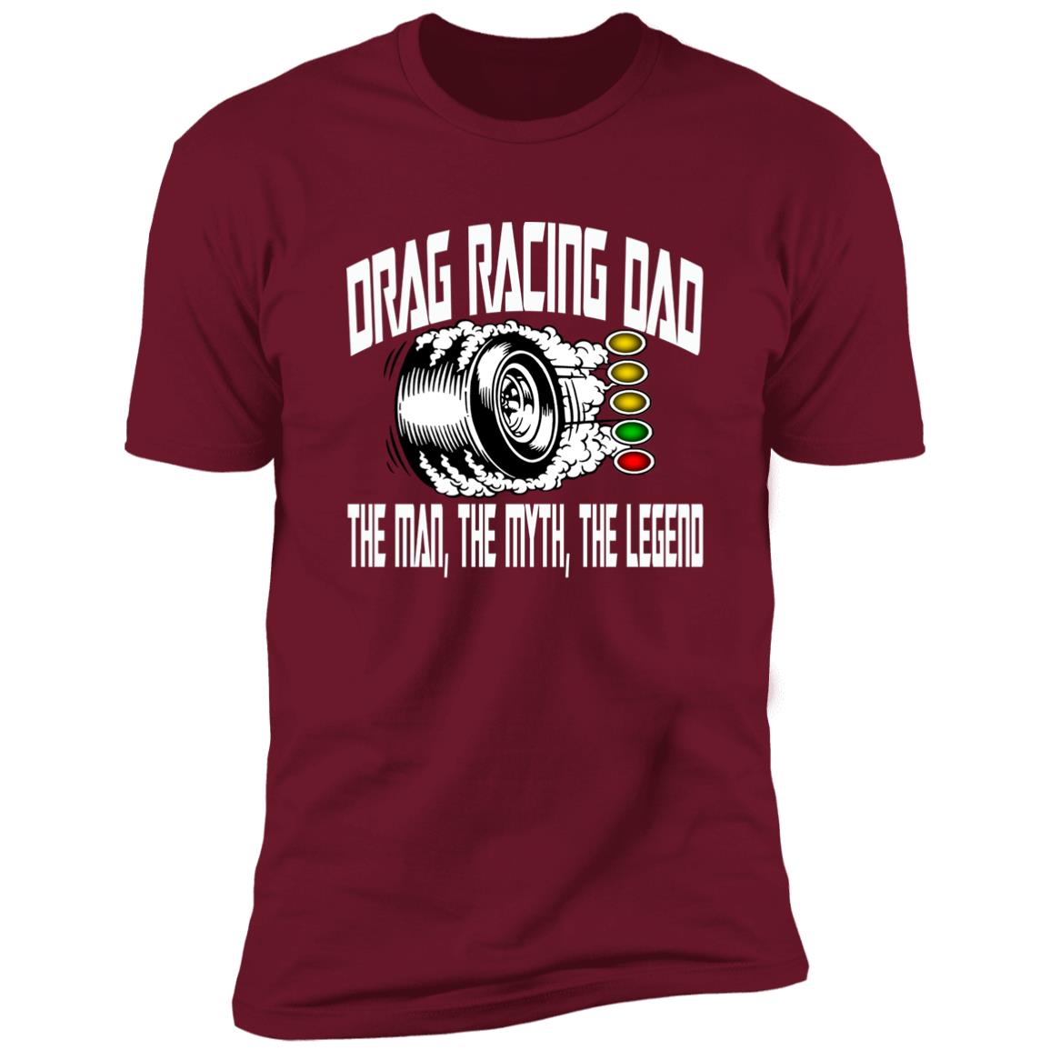 Drag Racing Dad Premium Short Sleeve Tee (Closeout)