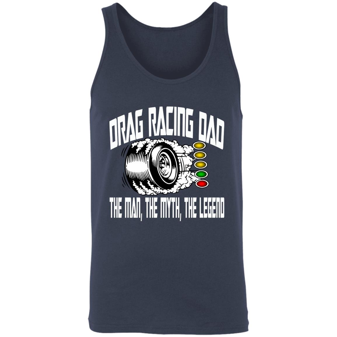 Drag Racing Dad Unisex Tank