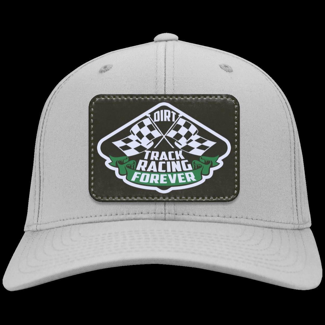 Dirt Track Racing Forever Patched Twill Cap V1