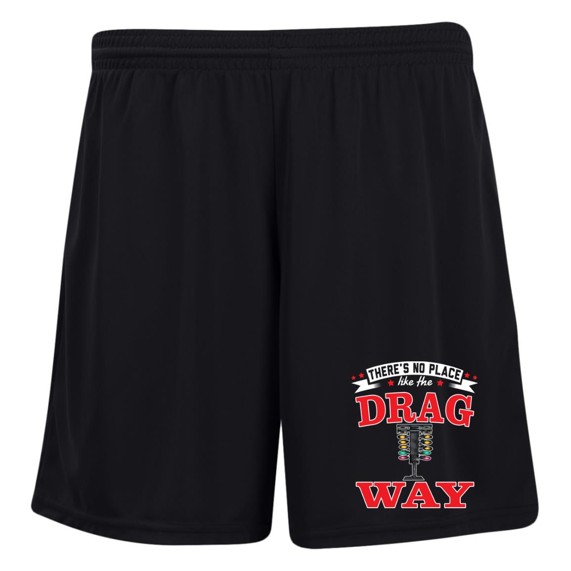 There's No Place Like The Dragway Women's Moisture-Wicking 7 inch Inseam Training Shorts