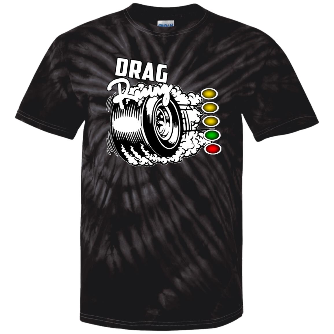 Drag Racing 100% Cotton Tie Dye T-Shirt