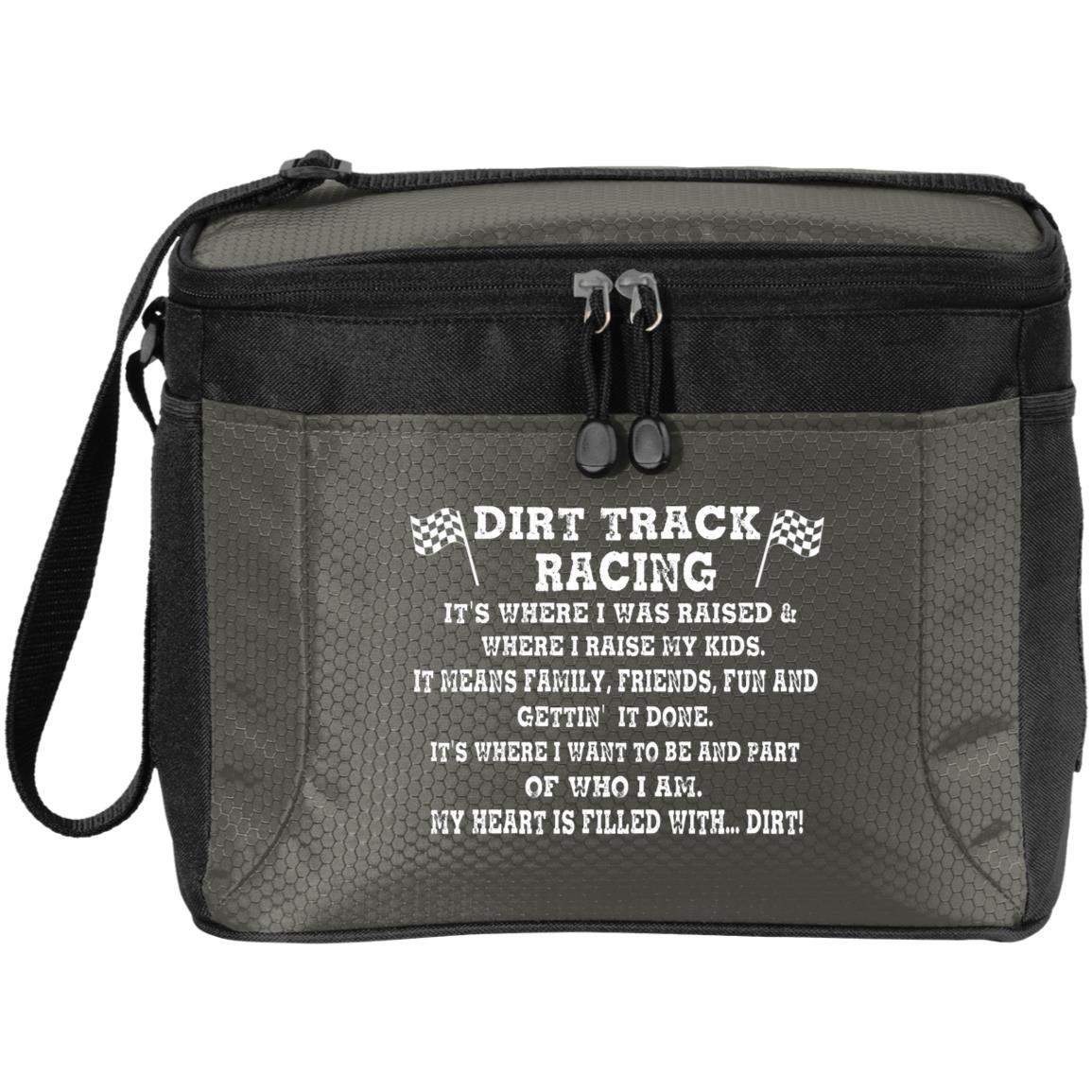 Dirt Track Racing It's Where I Was Raised 12-Pack Cooler