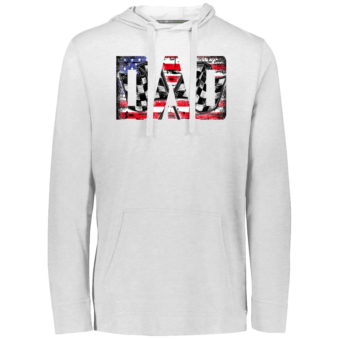 USA Racing Dad Eco Triblend T-Shirt Hoodie