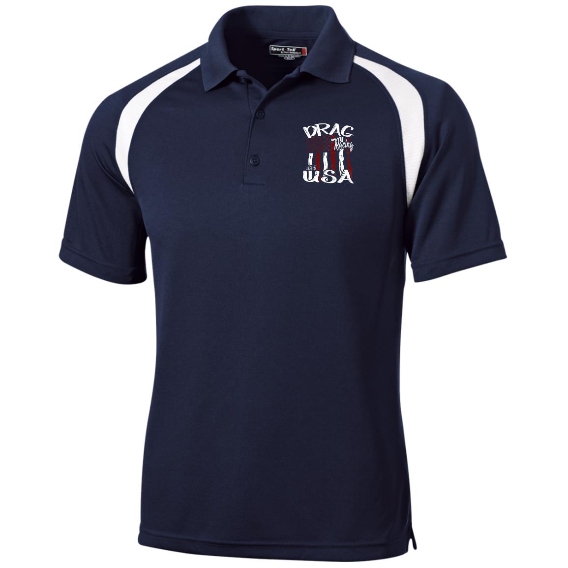 Drag Racing Made In USA Moisture-Wicking Tag-Free Golf Shirt