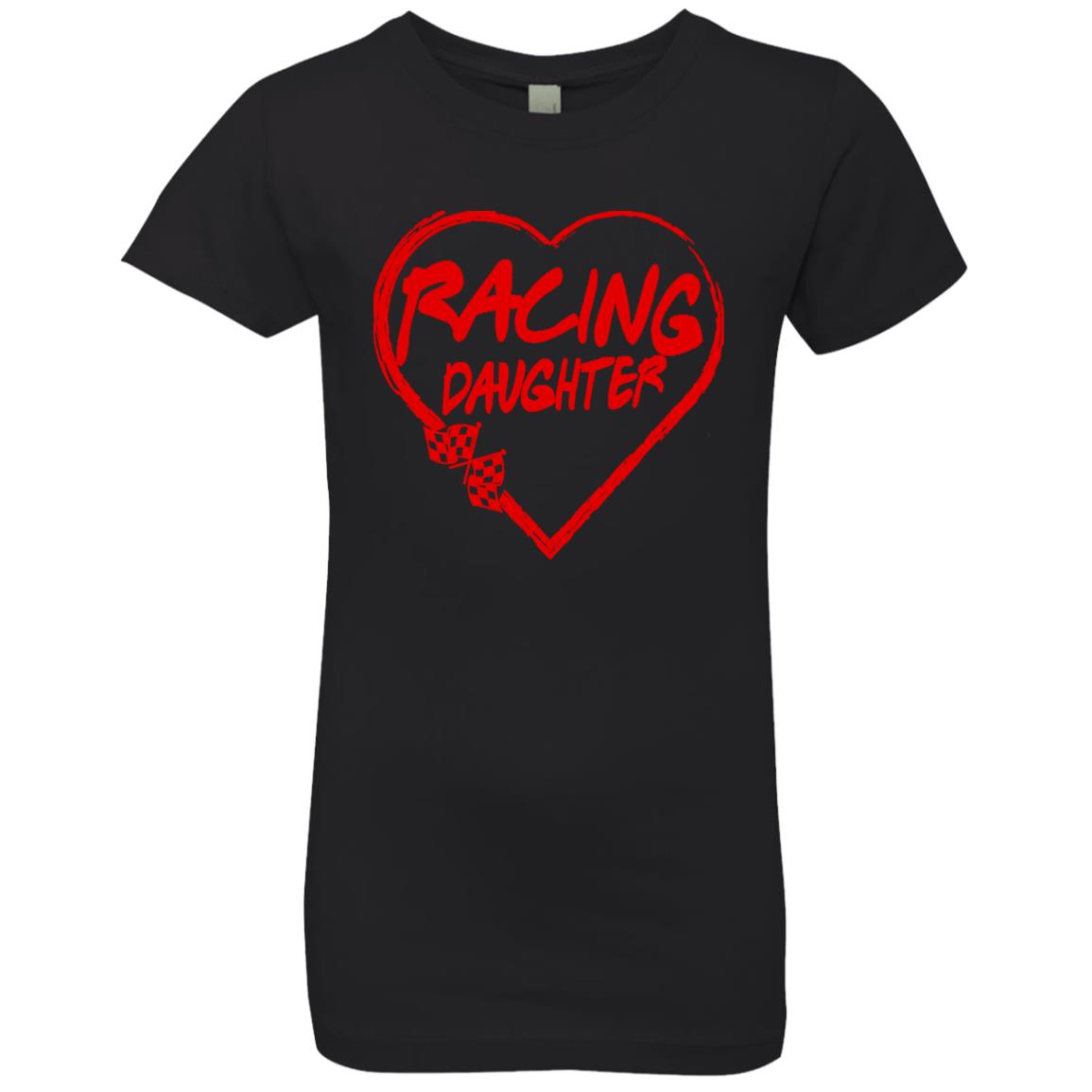 Racing Daughter Heart Girls' Princess T-Shirt