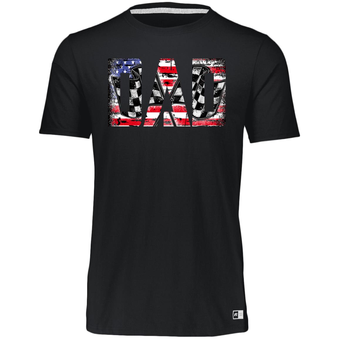 USA Racing Dad Essential Dri-Power Tee