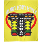 I'm Not Most Moms Drag Racing Arctic Fleece Blanket