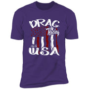 Drag Racing Made In USA Premium Short Sleeve T-Shirt