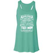 Behind Every Fast Car is a Fast Mom Drag Racing Expert Tank Tops