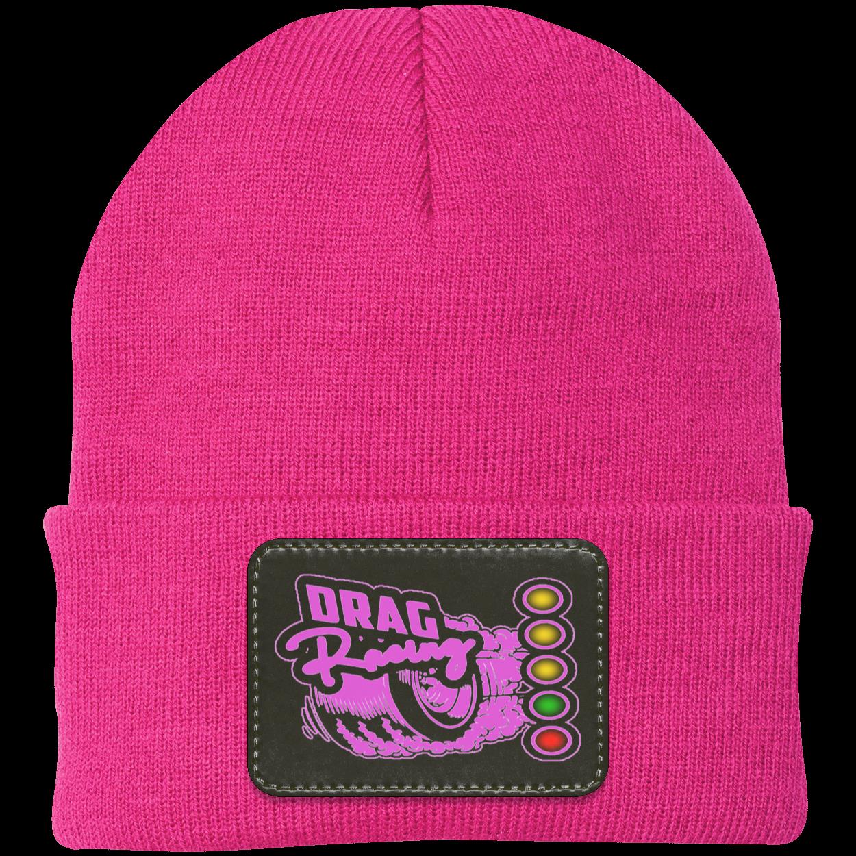 Drag Racing Patched Knit Cap V5