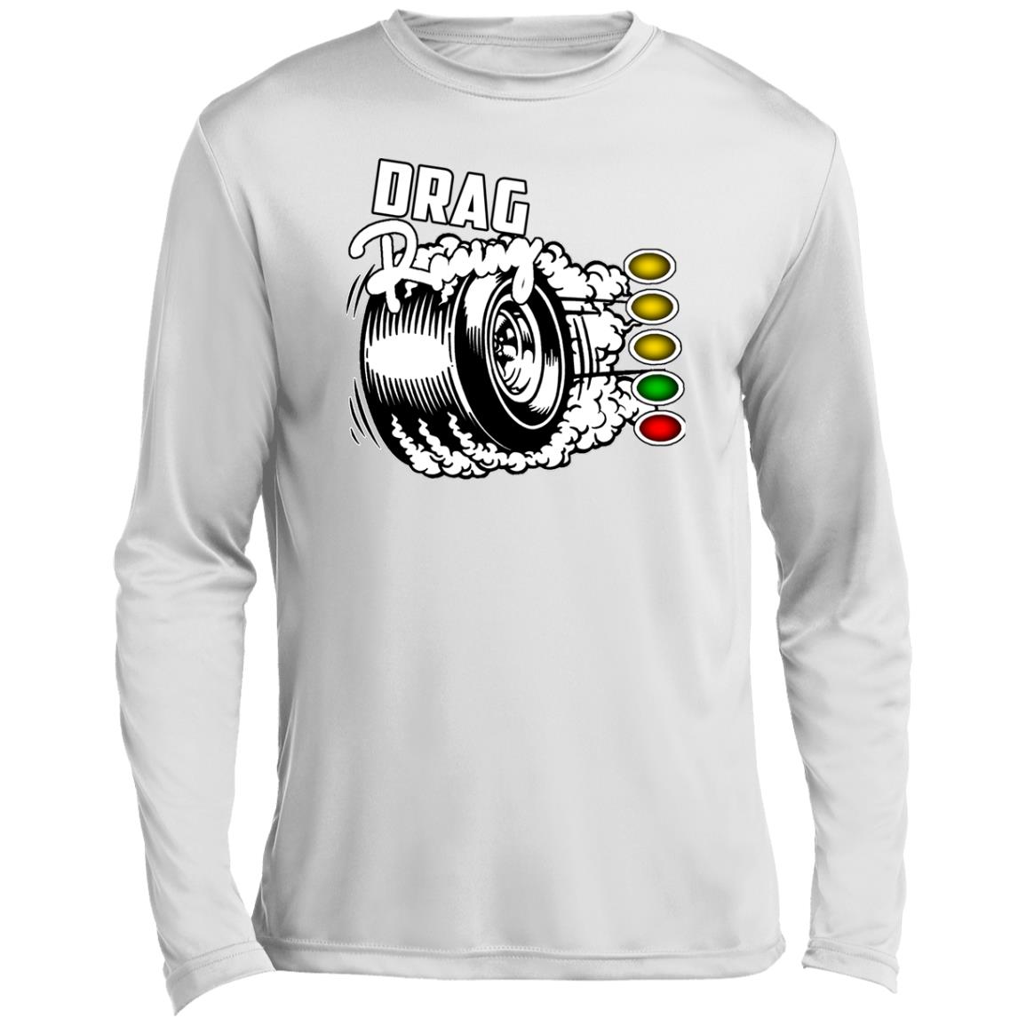 Drag Racing Men’s Long Sleeve Performance Tee