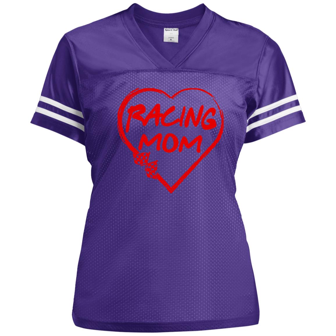 Racing Mom Heart Ladies' Replica Jersey