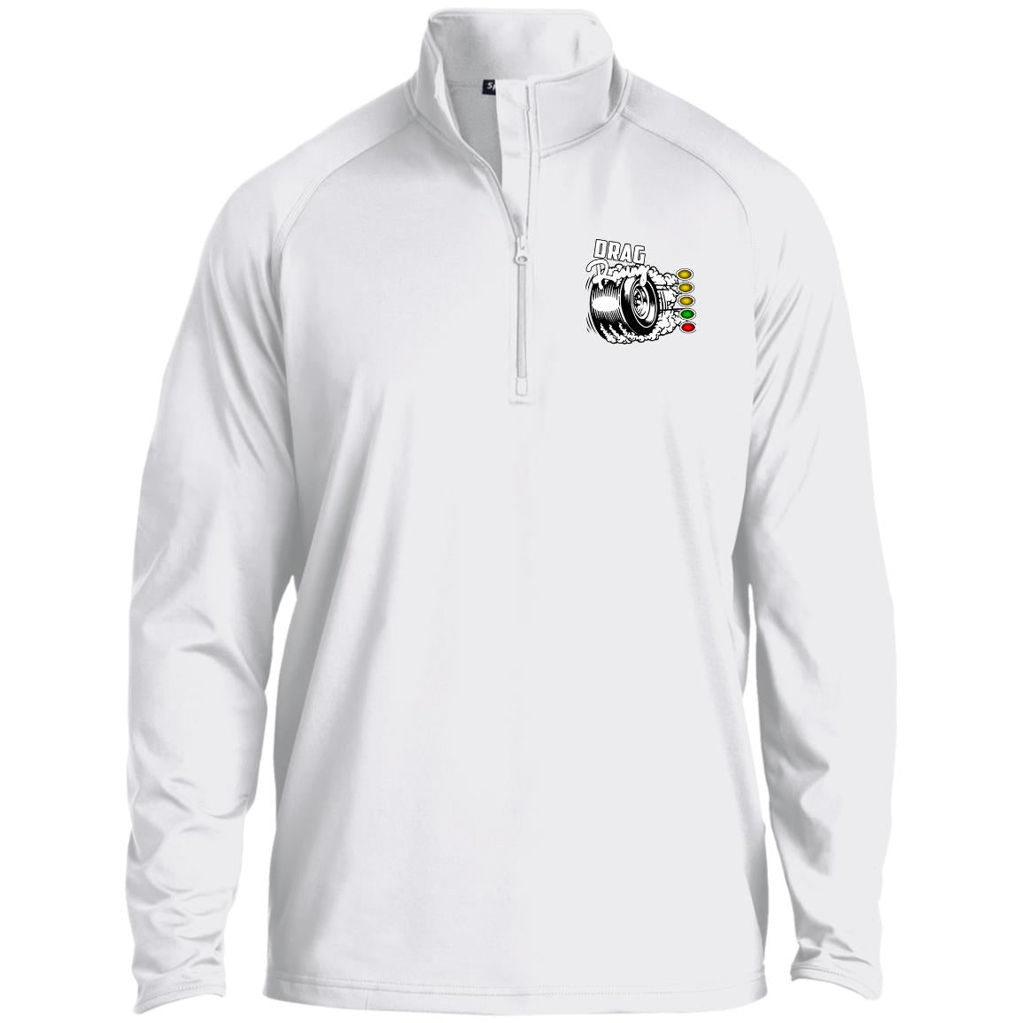 Drag Racing 1/2 Zip Raglan Performance Pullover