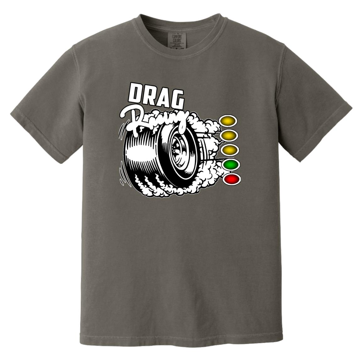 Drag Racing Heavyweight Garment-Dyed T-Shirt