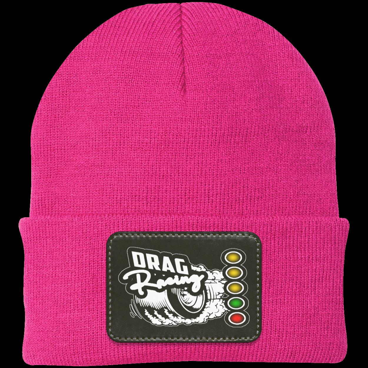 Drag Racing Patched Knit Cap V3