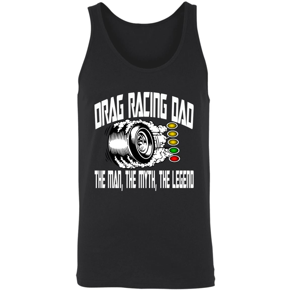 Drag Racing Dad Unisex Tank