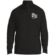 Drag Racing 1/2 Zip Raglan Performance Pullover